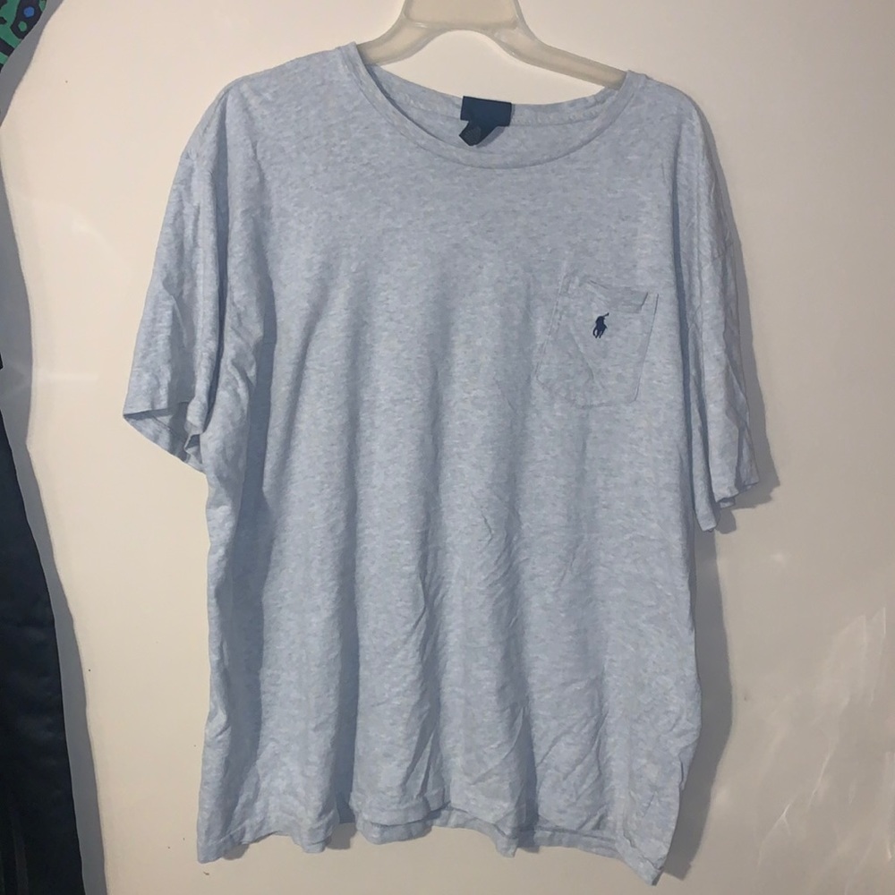 Polo by Ralph Lauren Gray XXL Pocket T-shirt